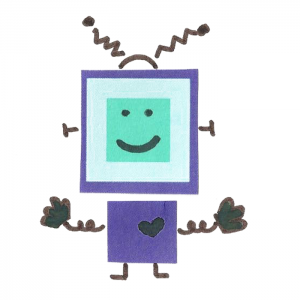 Illustration of kid robot